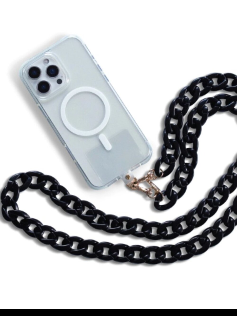 Karma by Body Glove Universal Crossbody Phone Chain - Black 55" Chain
